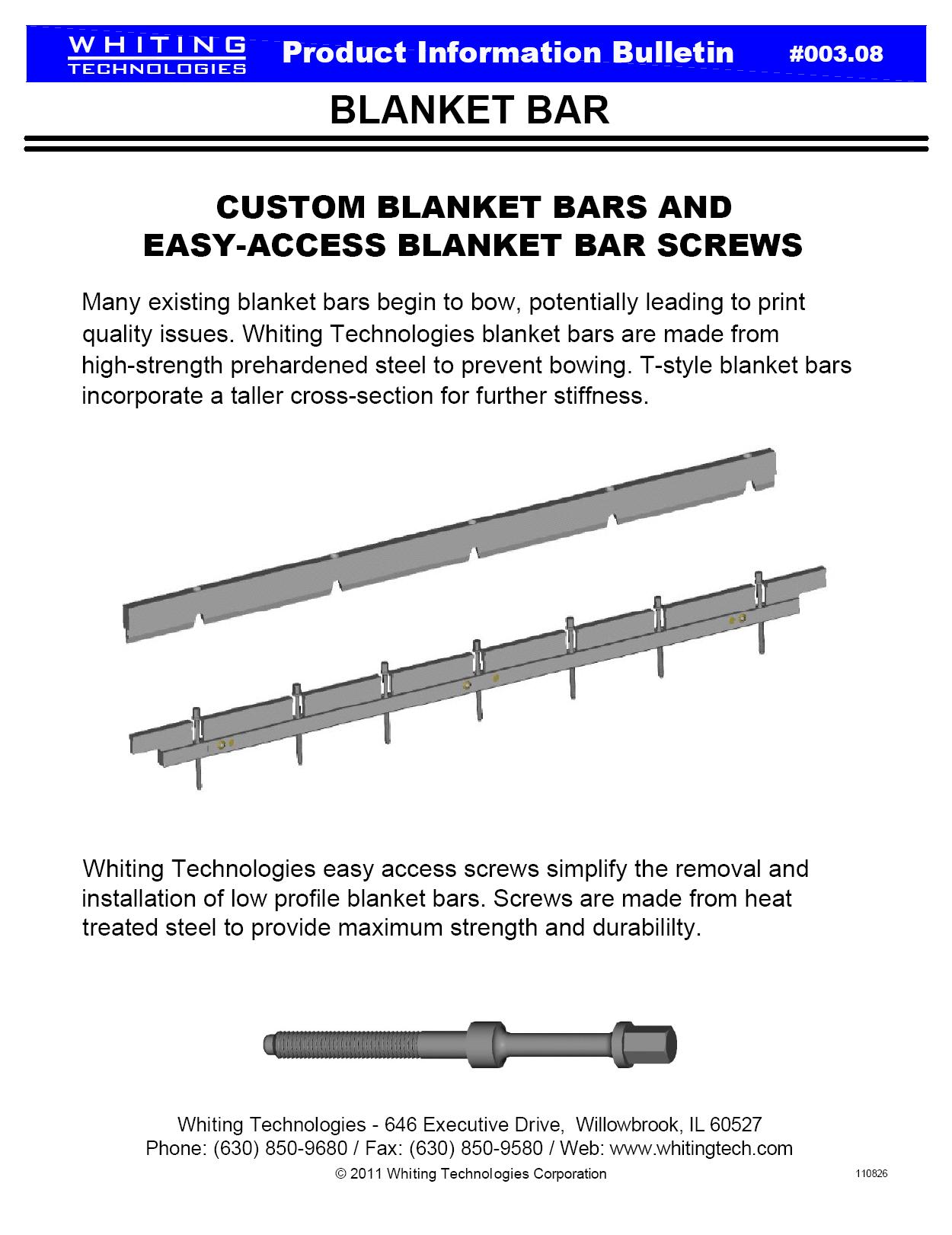 Blanket Bar